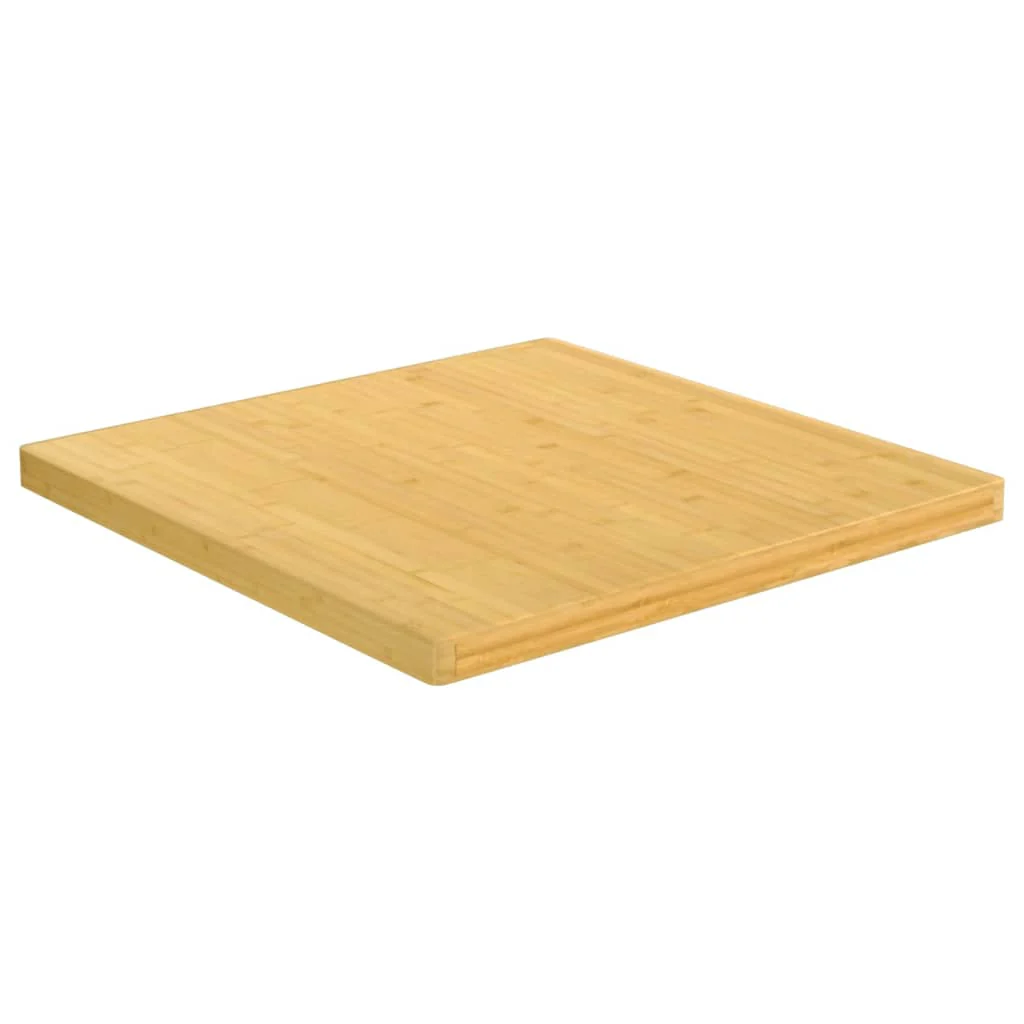 bordplade 70x70x4 cm bambus - Image 2