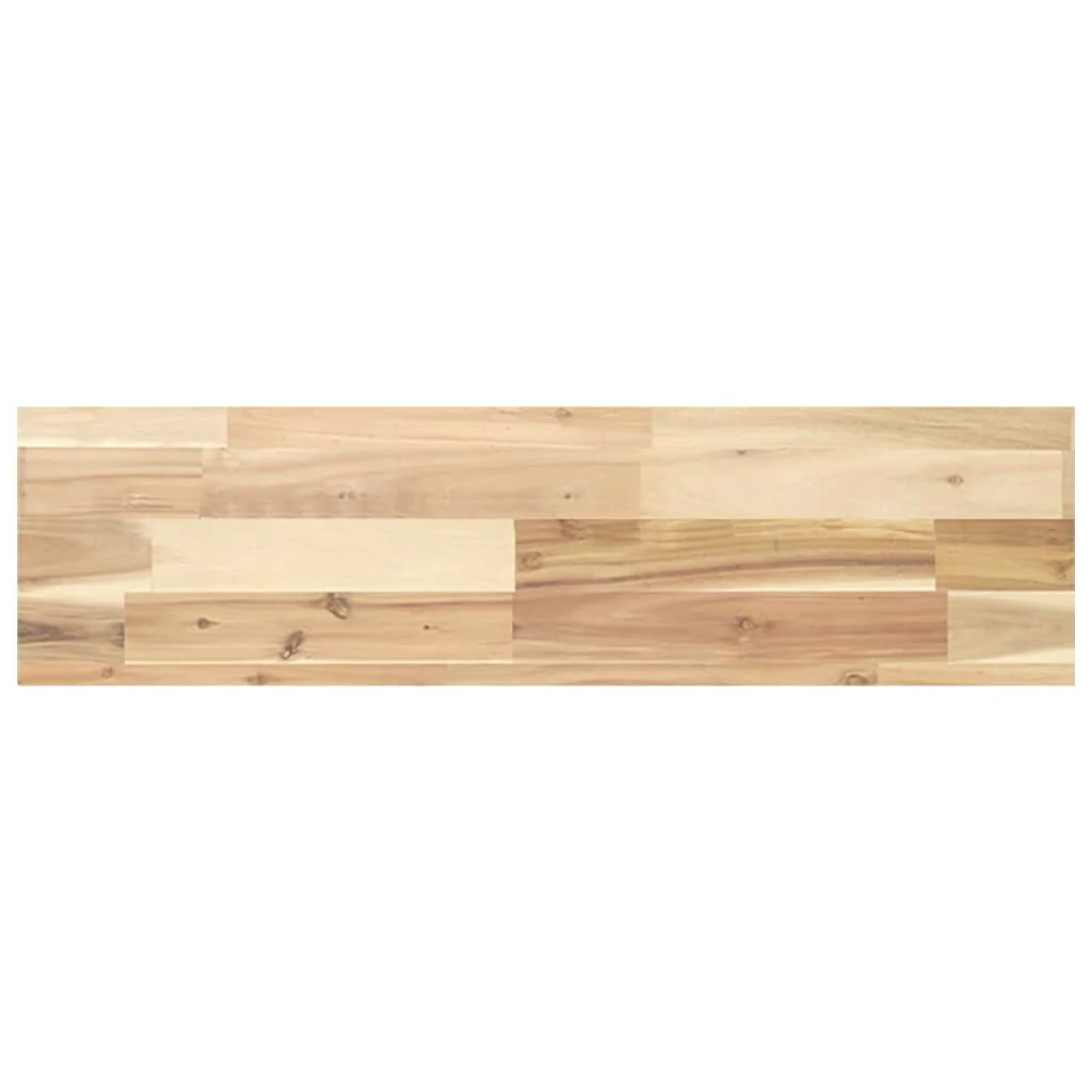 bordplade 80x20x4 cm rektangulær massivt akacietræ - Image 2