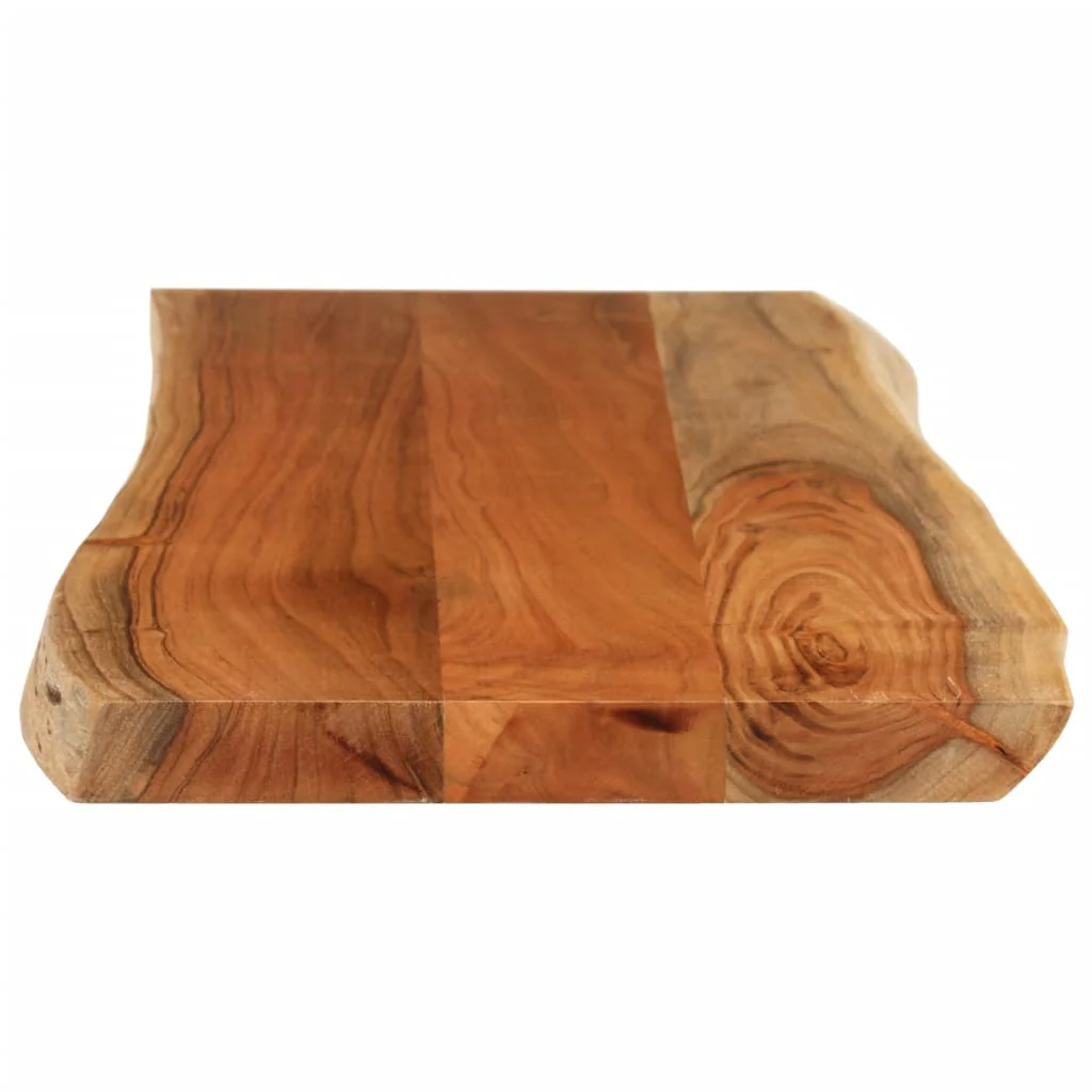 bordplade 80x40x3,8 cm rektangulær massivt akacietræ - Image 4