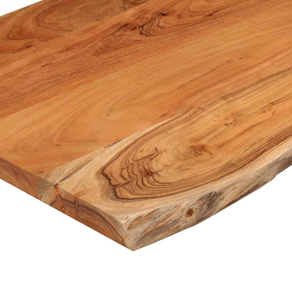 bordplade 80x40x3,8 cm rektangulær massivt akacietræ - Image 7