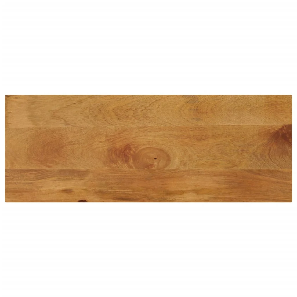 bordplade 80x40x3,8 cm rektangulær massivt mangotræ