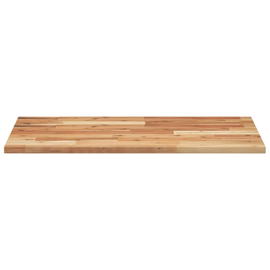 bordplade 80x50x2 cm rektangulær massivt akacietræ - Image 5