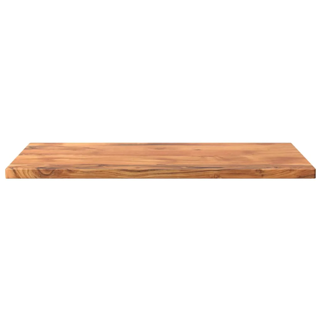 bordplade 80x60x2,5 cm rektangulær massivt akacietræ - Image 3