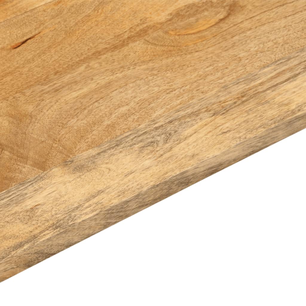 bordplade 80x60x3,8 cm rektangulær massivt mangotræ - Image 7