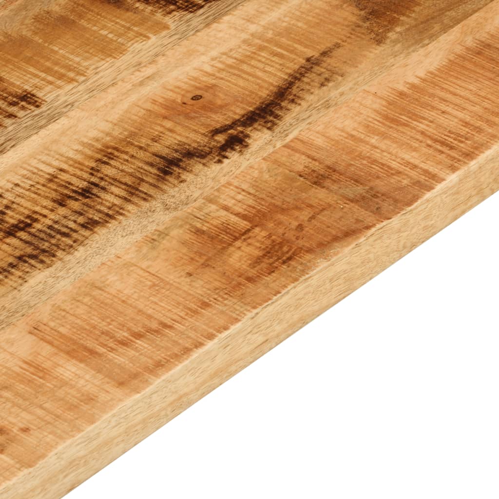 bordplade 80x70x1,5 cm rektangulær massivt ru mangotræ - Image 7