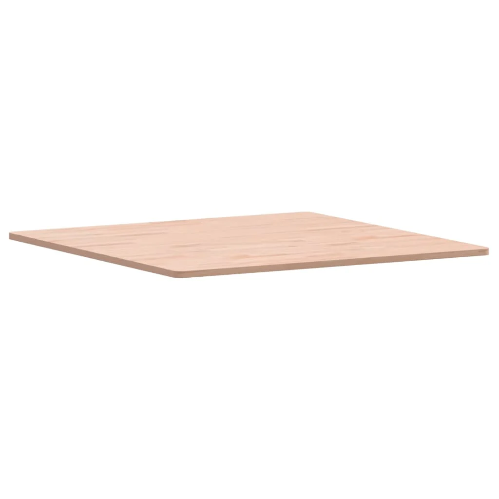 bordplade 80x80x1,5 cm firkantet massivt bøgetræ - Image 3
