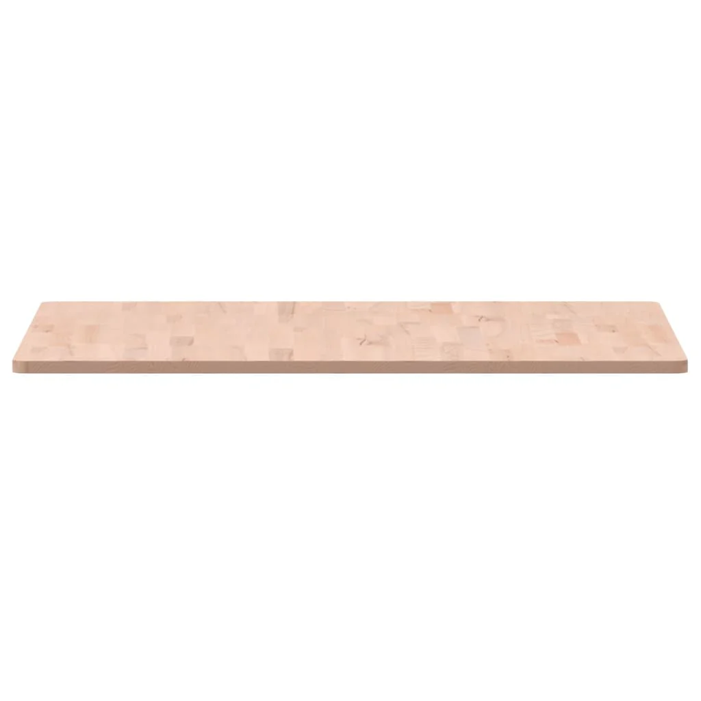 bordplade 80x80x1,5 cm firkantet massivt bøgetræ - Image 5