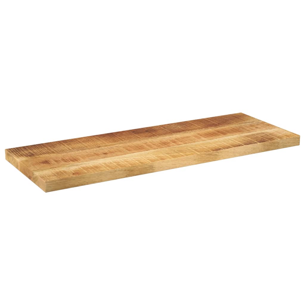 bordplade 90x20x3,8 cm rektangulær massivt ru mangotræ - Image 2