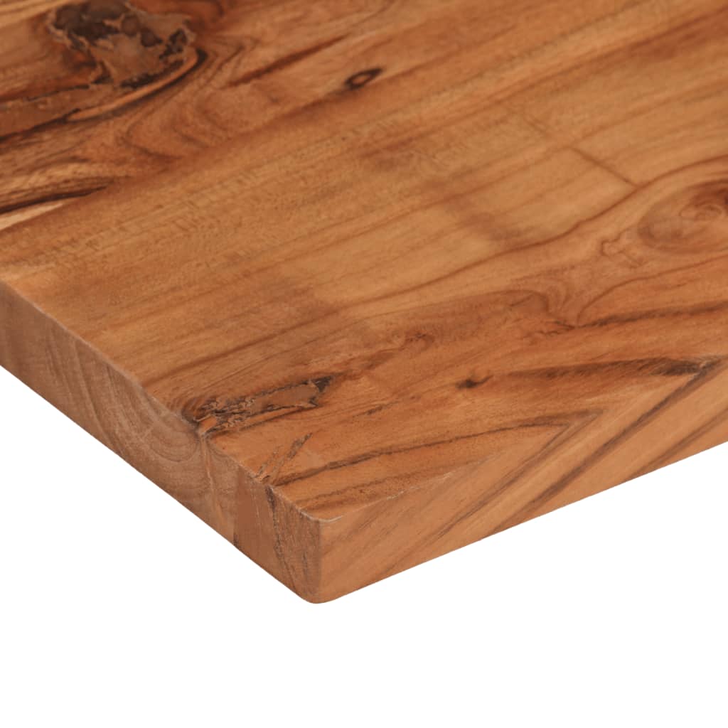 bordplade 90x30x3,8 cm rektangulær massivt akacietræ - Image 5