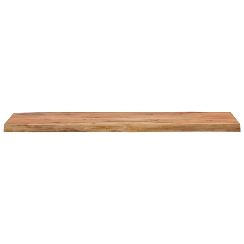 bordplade 90x40x2,5 cm rektangulær massivt akacietræ - Image 5