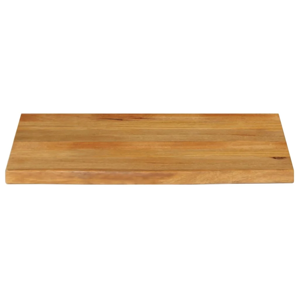 bordplade 90x60x3,8 cm naturlig kant massivt mangotræ - Image 3