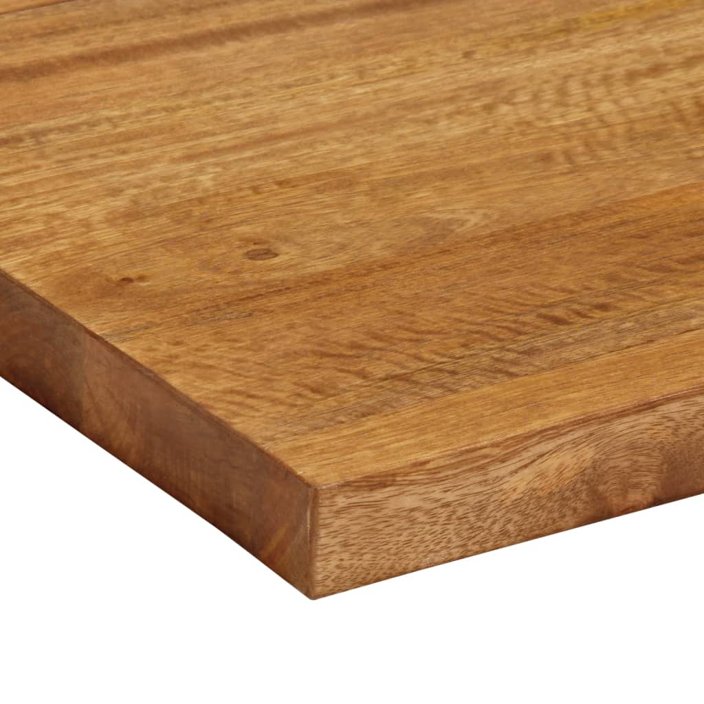 bordplade 90x70x2,5 cm rektangulær massivt mangotræ - Image 6