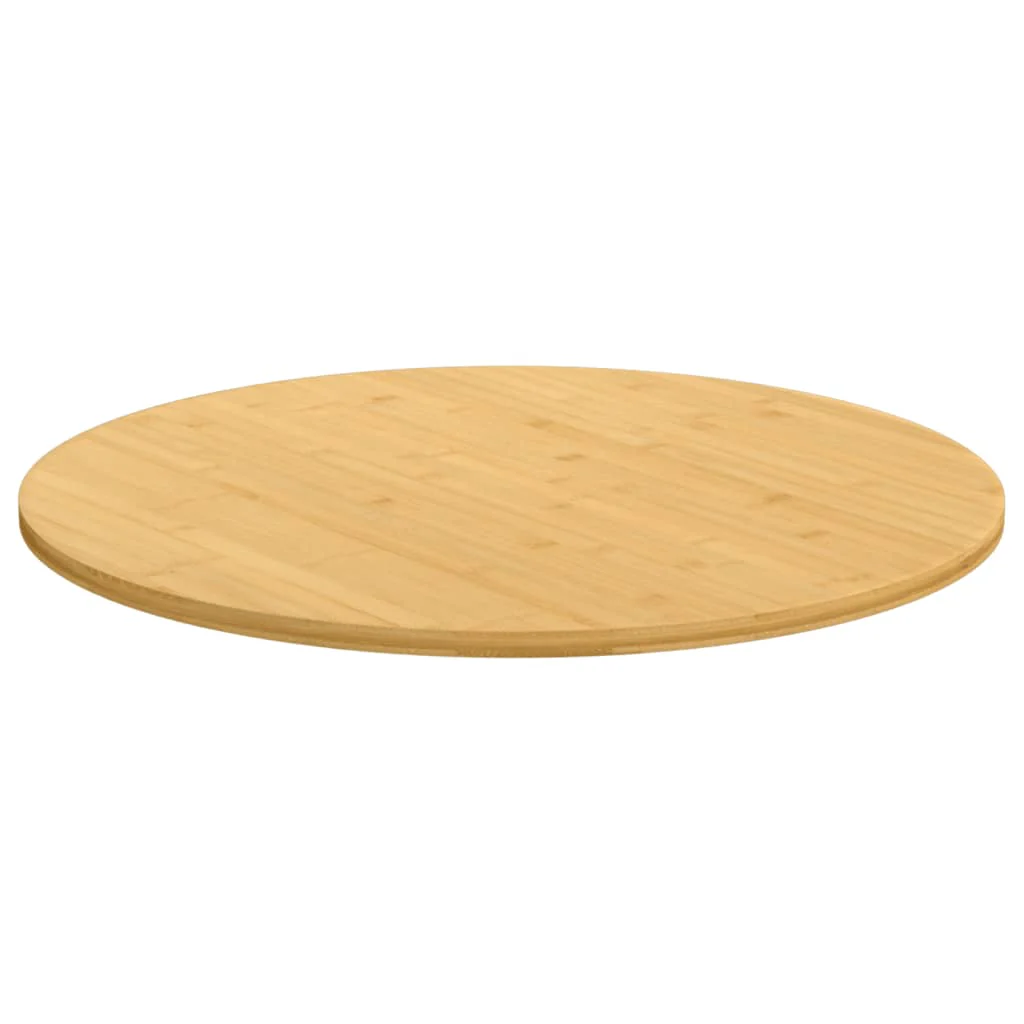 bordplade Ø80x1,5 cm bambus - Image 2