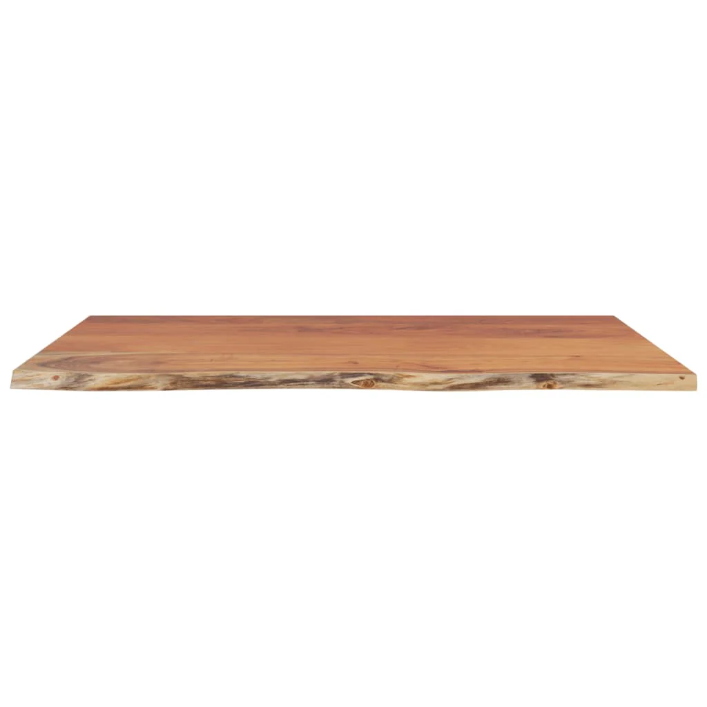 bordplade til badeværelse 110x60x2,5 cm rektangulær akacietræ - Image 4