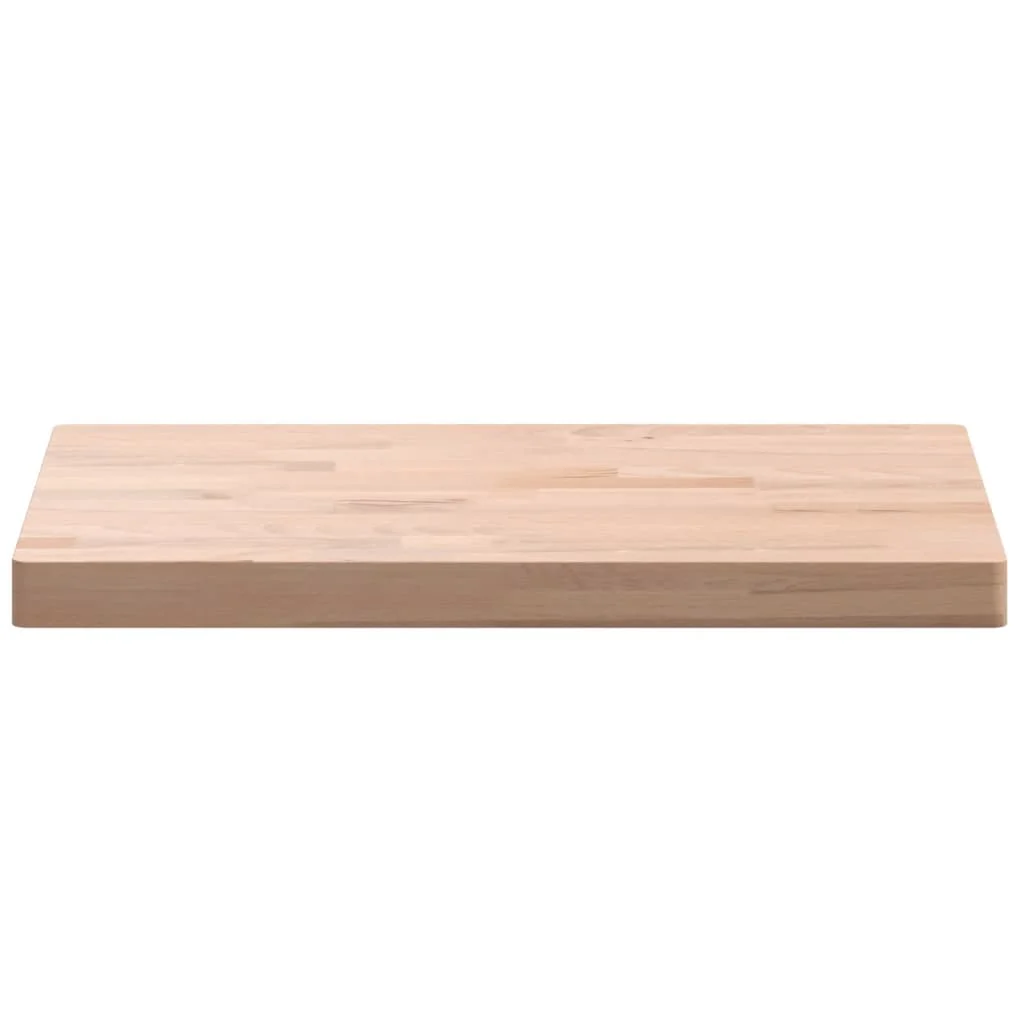 bordplade til badeværelse 60x40x4 cm massivt bøgetræ - Image 4