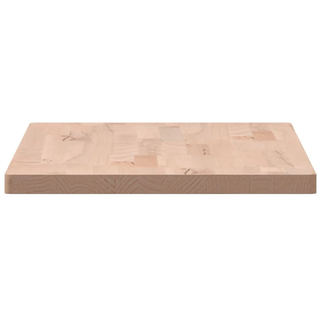 bordplade til badeværelse 80x40x2,5 cm massivt bøgetræ - Image 5