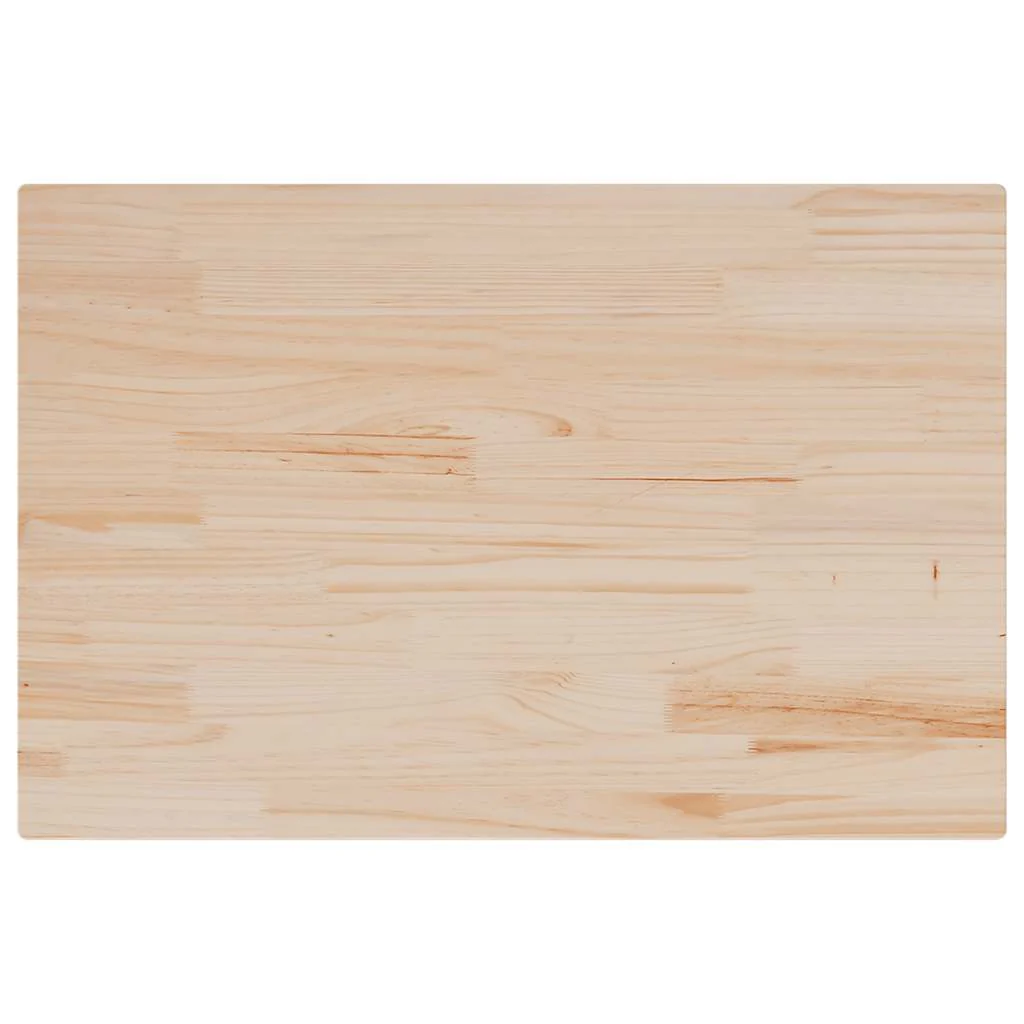 bordplader 3 stk. 80x53x2,5 cm rektangulær massivt fyrretræ - Image 3