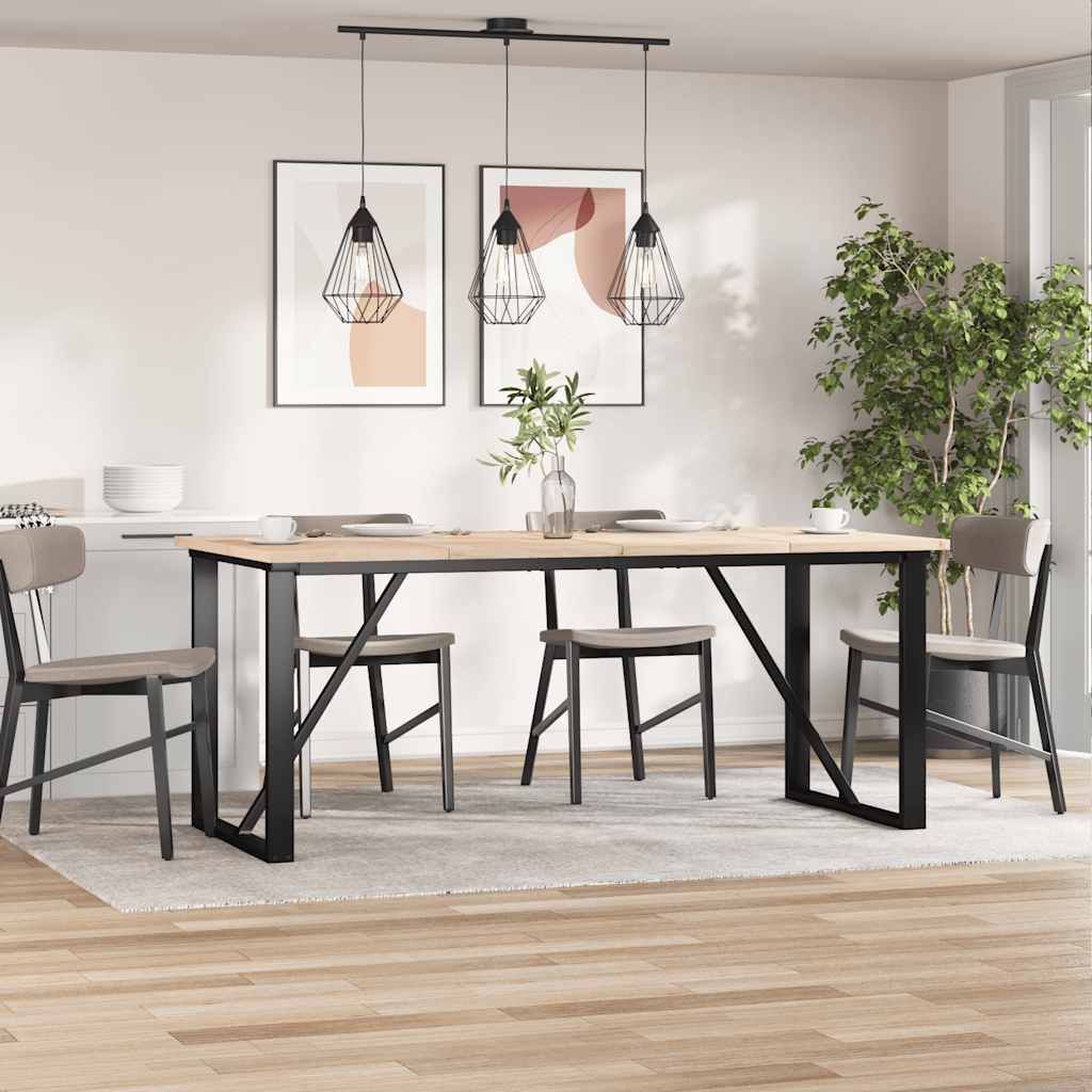 bordplader 4 stk. 90x45x2,5 cm rektangulær massivt fyrretræ - Image 4