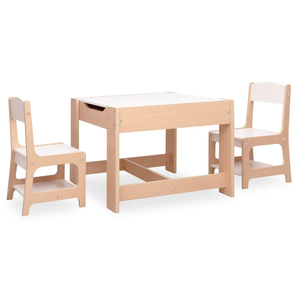 børnebord med 2 stole MDF - Image 3