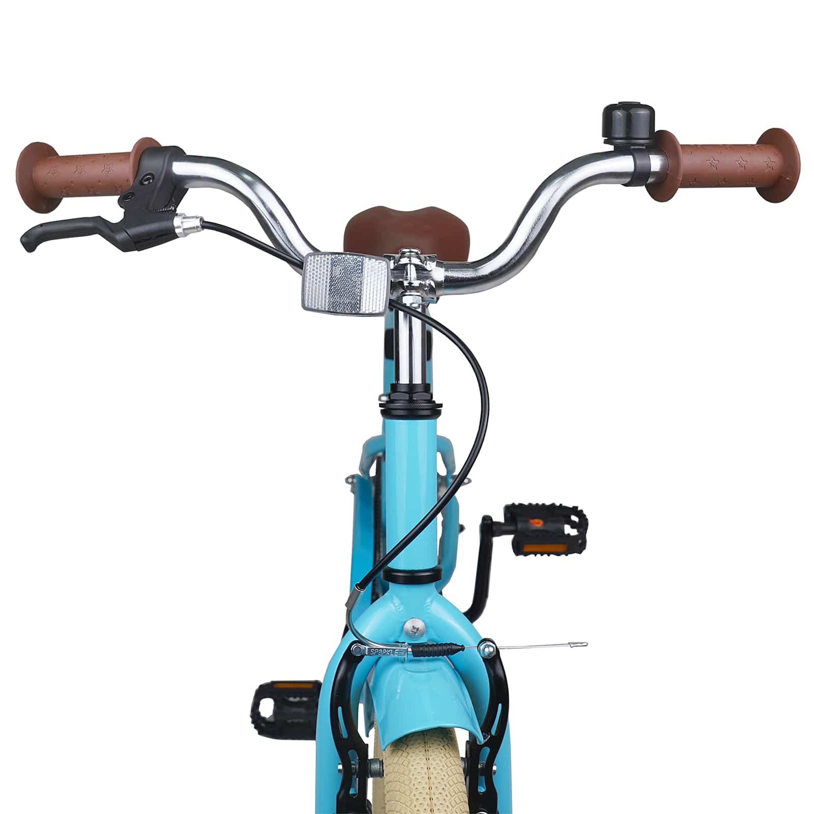 Børnecykel 18 tommer til 5-7 år gammel Lys blå - Image 5