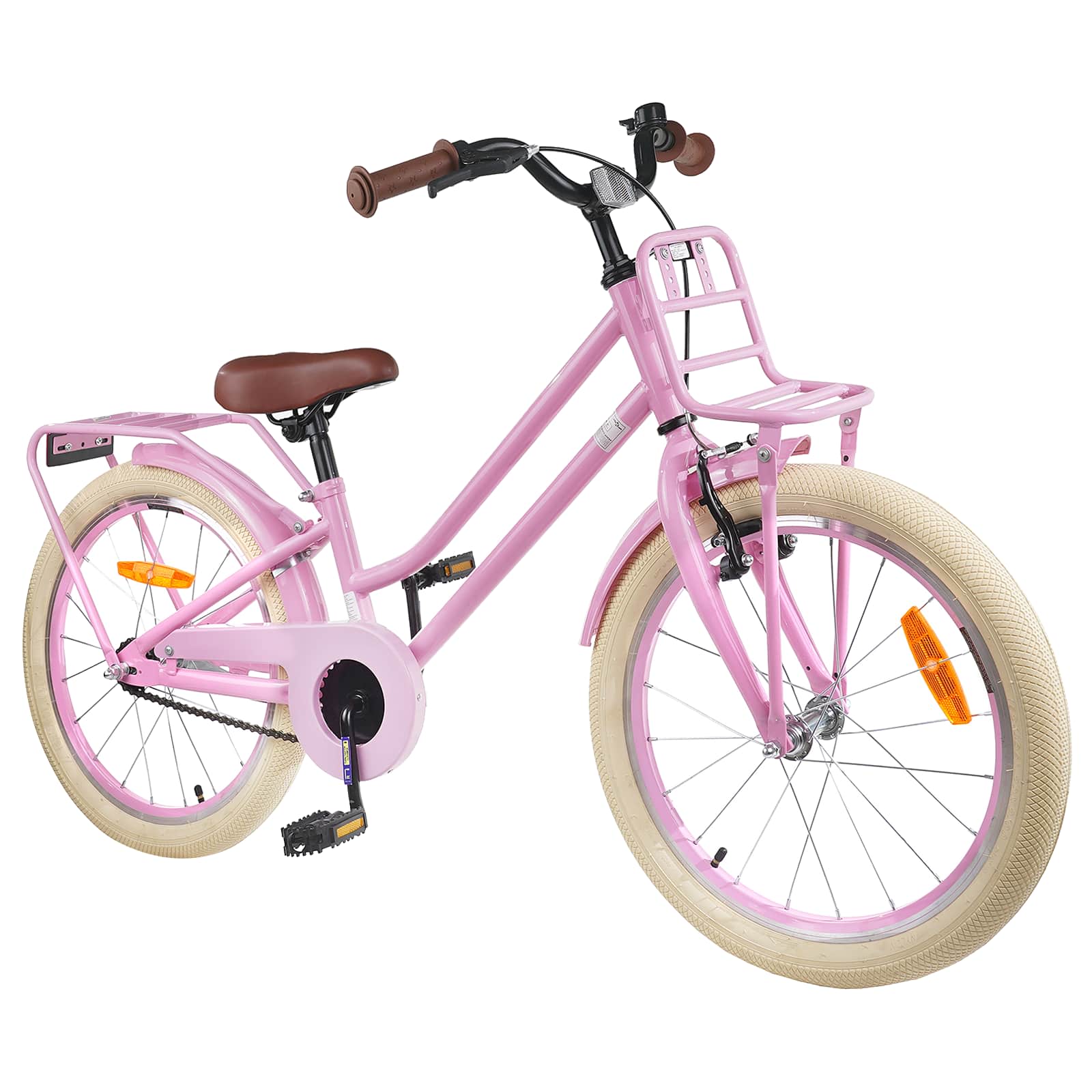 Børnecykel 18 tommer til 5-7 år gammel Lys pink - Image 2