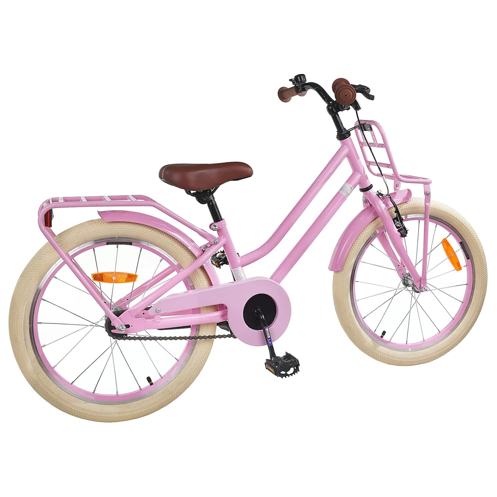Børnecykel 18 tommer til 5-7 år gammel Lys pink - Image 3