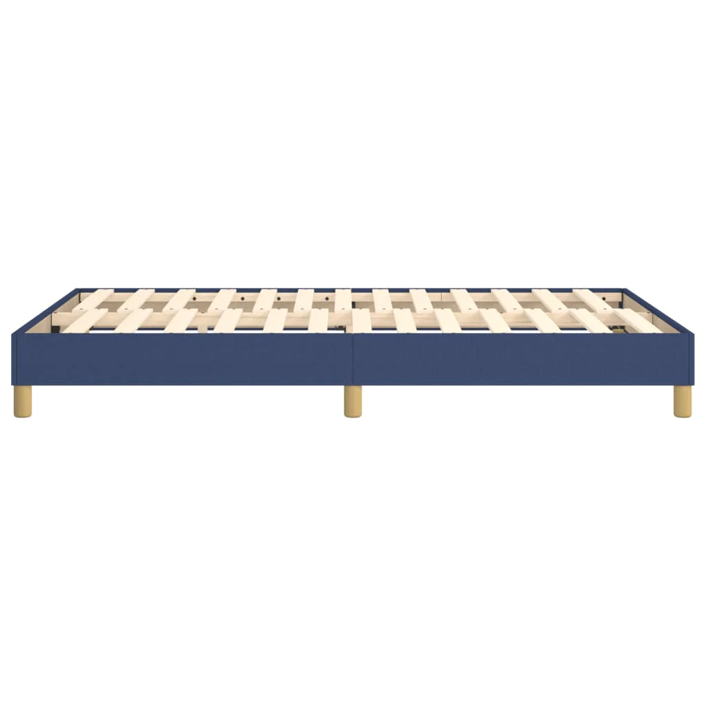 Boxspring sengeramme 120x200 cm stof blå - Image 6