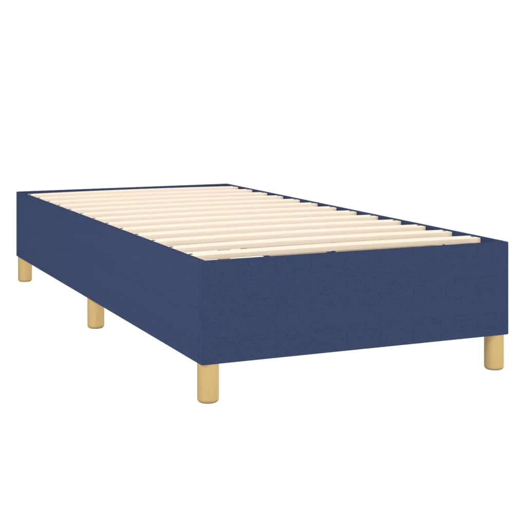 Boxspring sengeramme 80x200 cm stof blå - Image 4