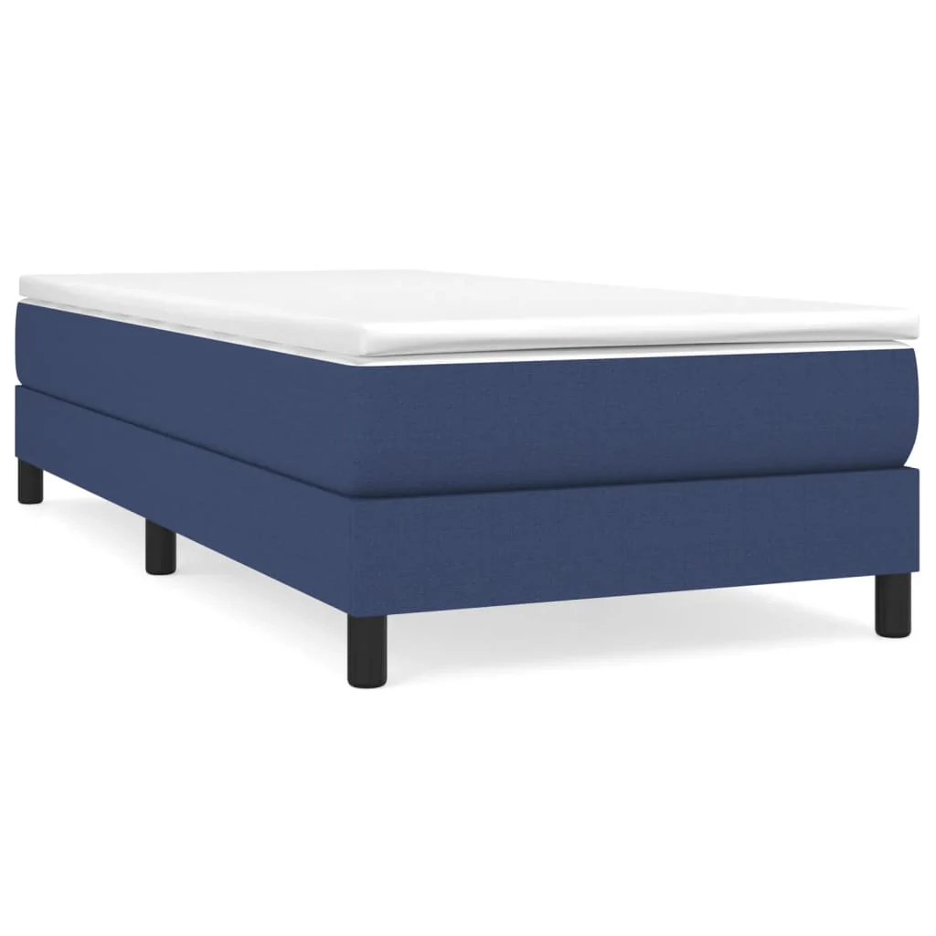 Boxspring sengeramme 80x200 cm stof blå - Image 2