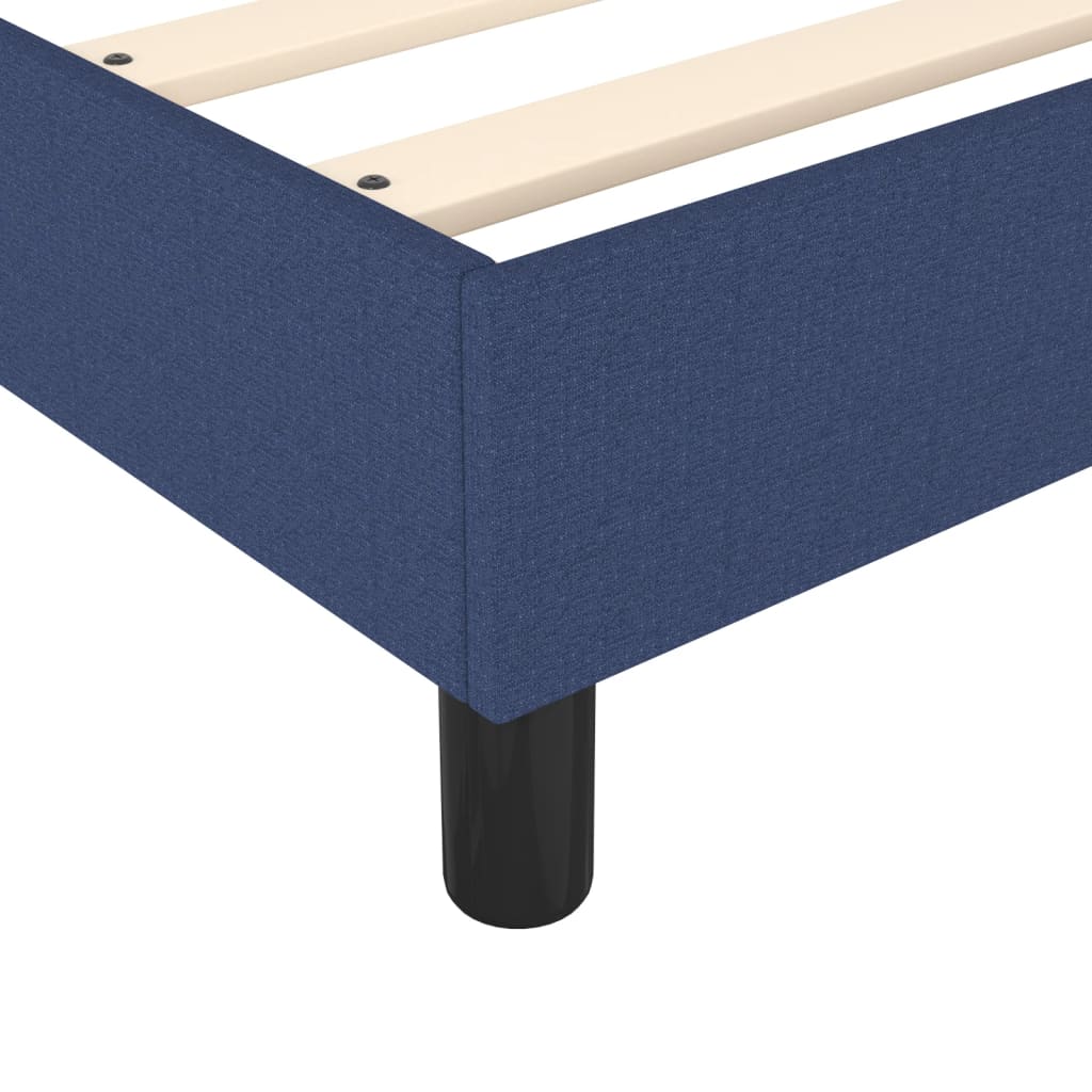 Boxspring sengeramme 80x200 cm stof blå - Image 7