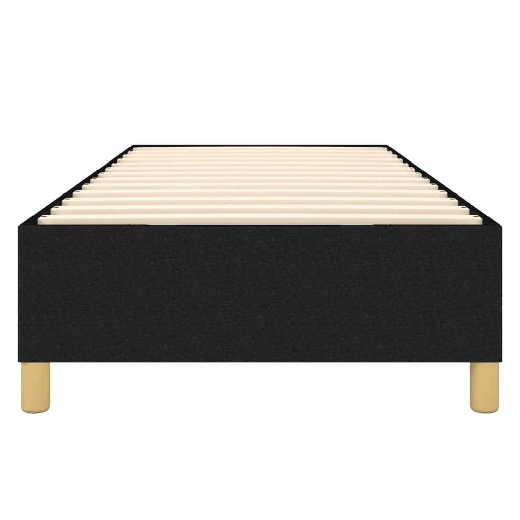 Boxspring sengeramme 80x200 cm stof sort - Image 5