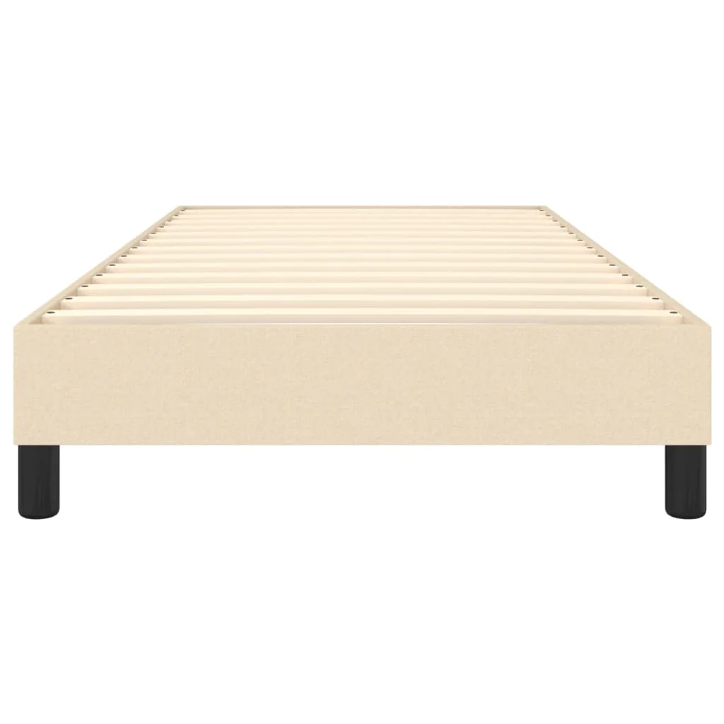 Boxspring sengeramme Creme 100x200 cm Stof - Image 5