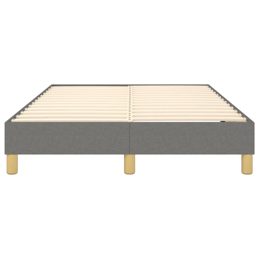 Boxspring sengeramme Mørkegrå 120x200 cm Stof - Image 5