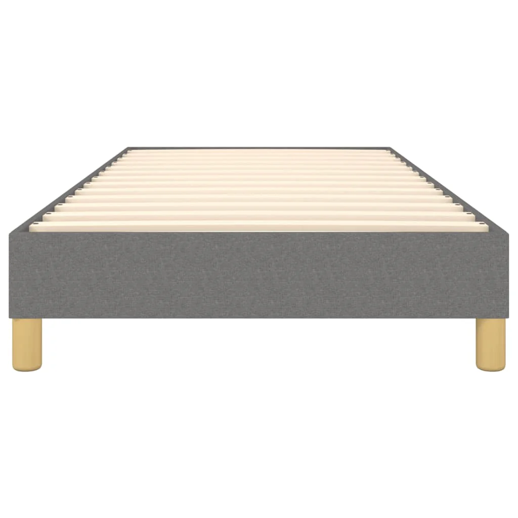 Boxspring sengeramme Mørkegrå 80x200 cm Stof - Image 5