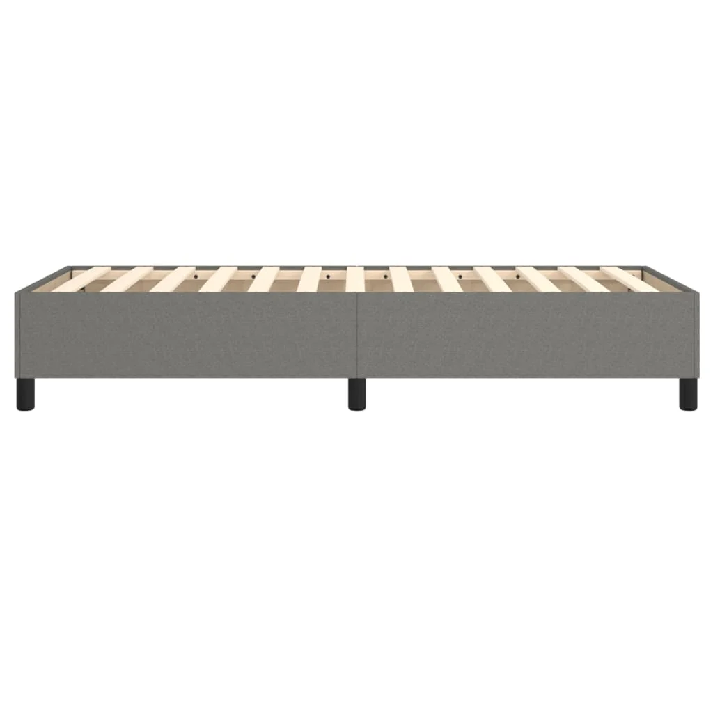 Boxspring sengeramme Mørkegrå 90x200 cm Stof - Image 6