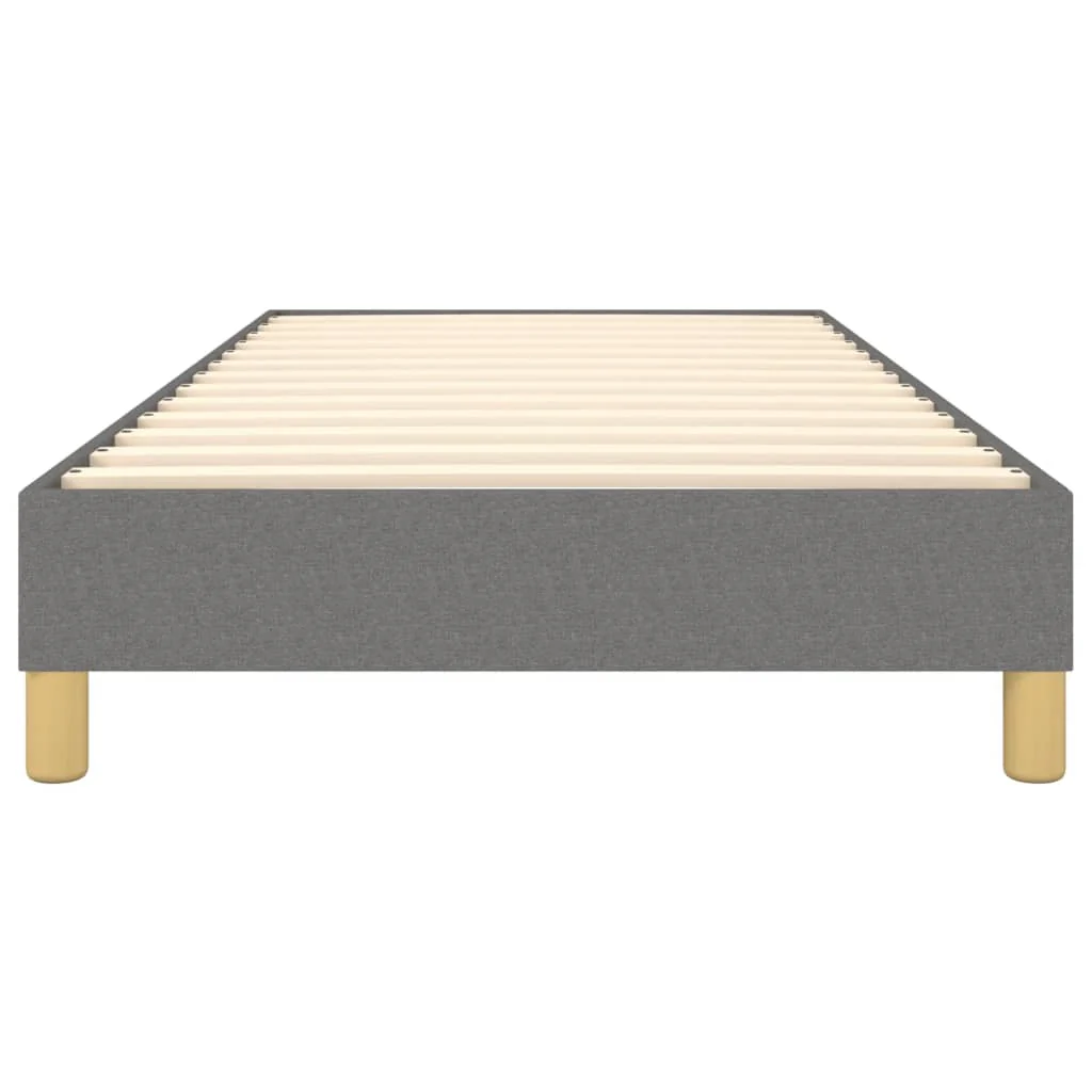 Boxspring sengeramme Mørkegrå 90x200 cm Stof - Image 5