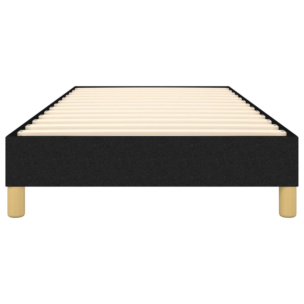 Boxspring sengeramme Sort 100x200 cm Stof - Image 5