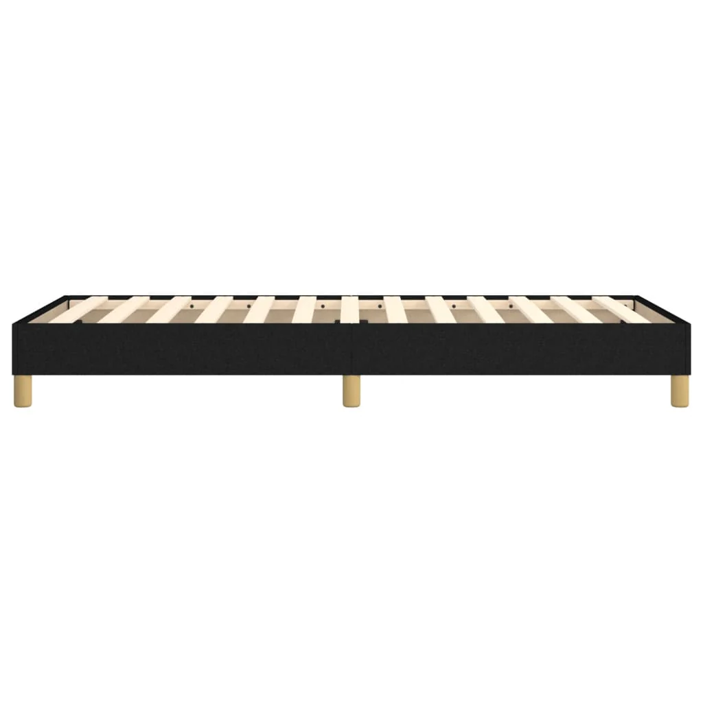Boxspring sengeramme Sort 100x200 cm Stof - Image 6