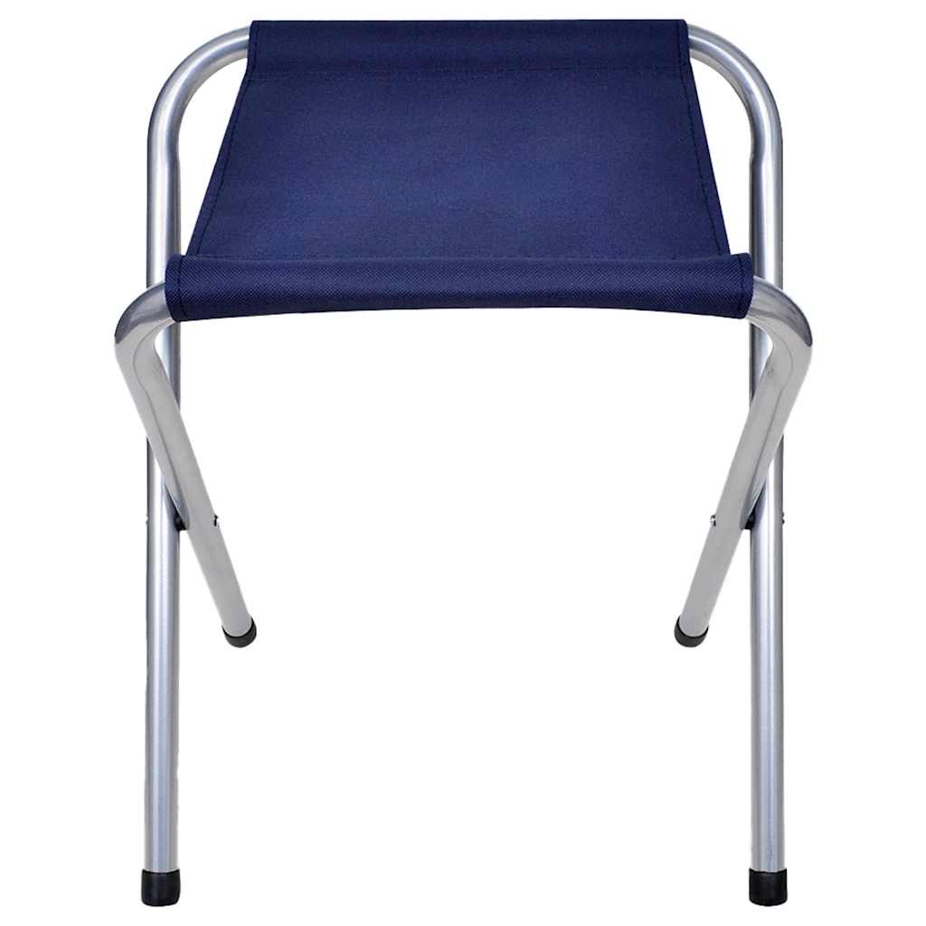 campingbord og 4 klapstole højdejustérbart 120 x 60 cm - Image 3