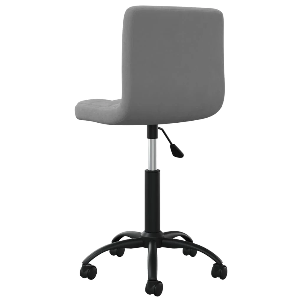 drejelig kontorstol fløjl mørkegrå - Image 5