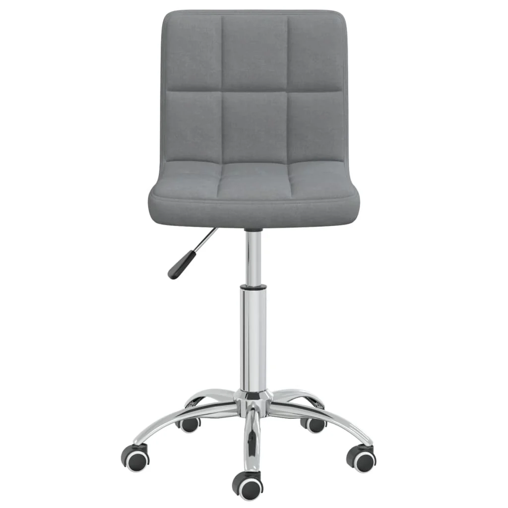 drejelig kontorstol stof lysegrå - Image 3
