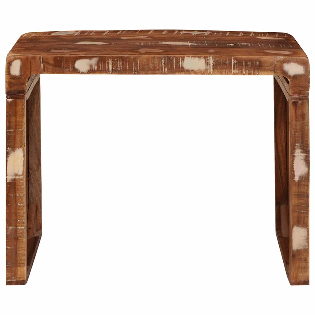 Endebord Brun 60 x 35 x 46 cm Solid genbrugs træ - Image 4