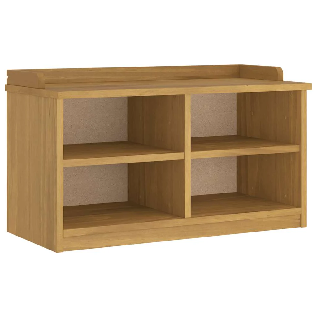entrébænk SANDNES 87x40x50 cm massivt fyrretræ - Image 2