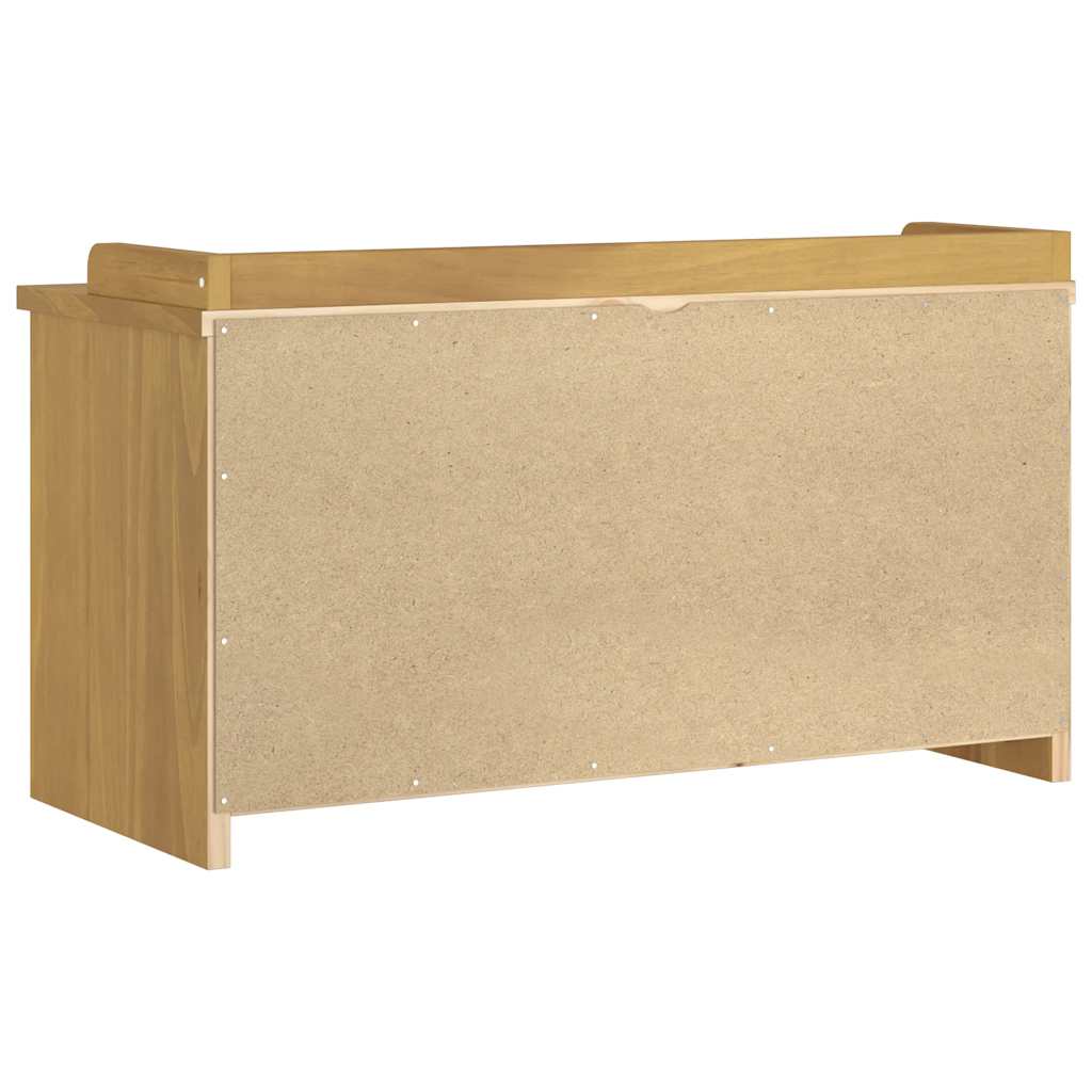 entrébænk SANDNES 87x40x50 cm massivt fyrretræ - Image 7