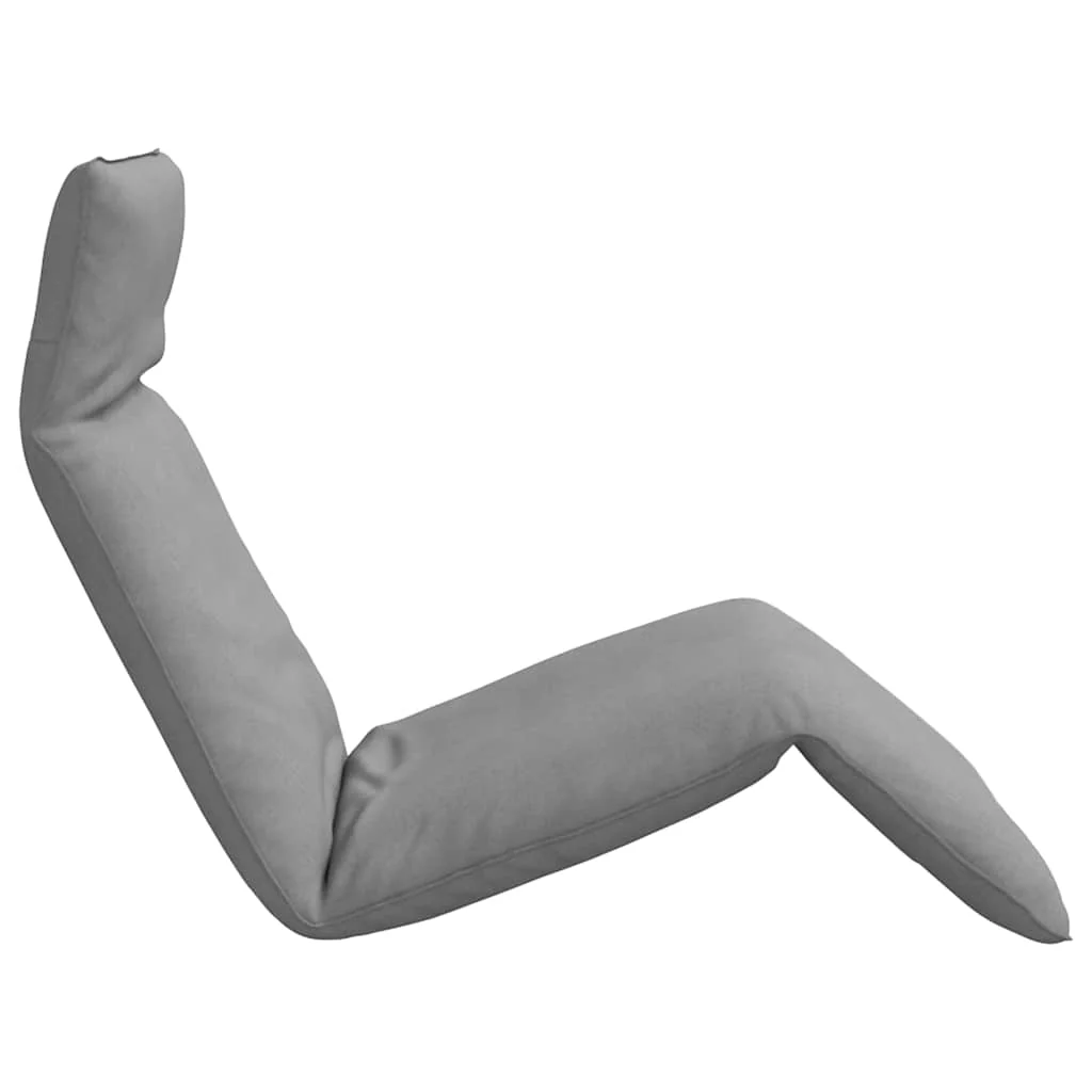 foldbar liggestol 175x54x8,5 cm oxfordstof grå - Image 5