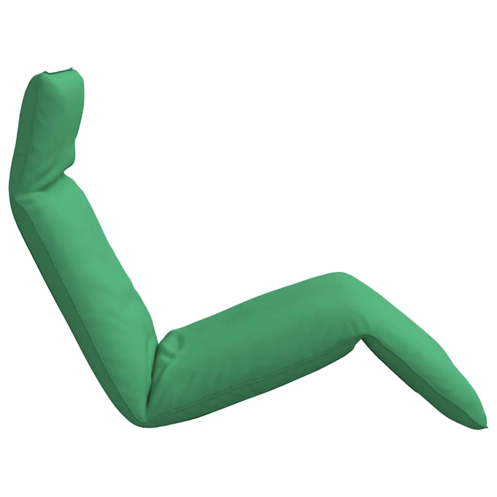 foldbar liggestol 175x54x8,5 cm oxfordstof grøn - Image 5