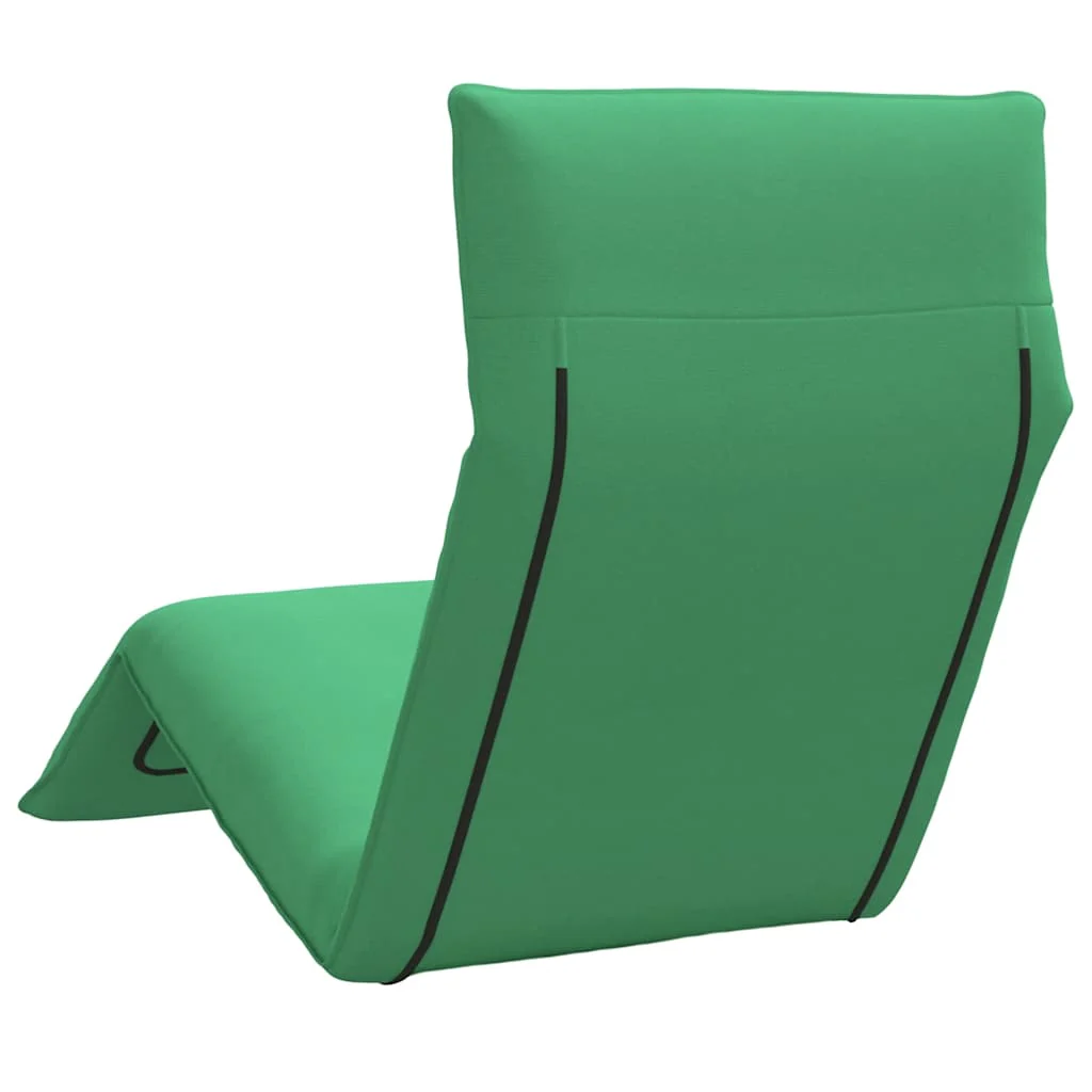 foldbar liggestol 175x54x8,5 cm oxfordstof grøn - Image 6