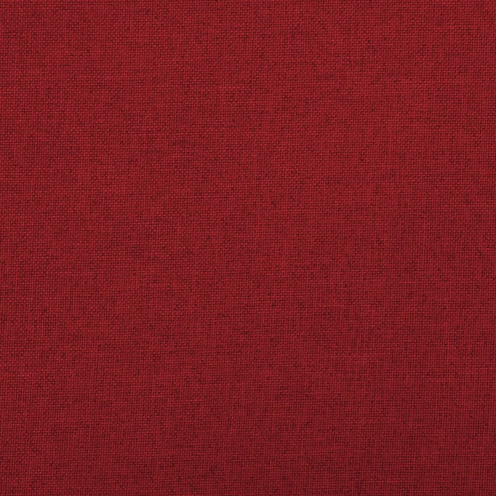foldbar opbevaringsbænk 76x38x38 cm kunstlærred vinrød - Image 8