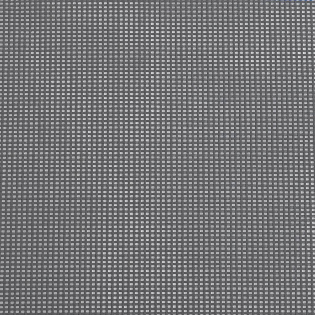 foldbare strandstole 2 stk. textilene og pulverlakeret stål grå - Image 10