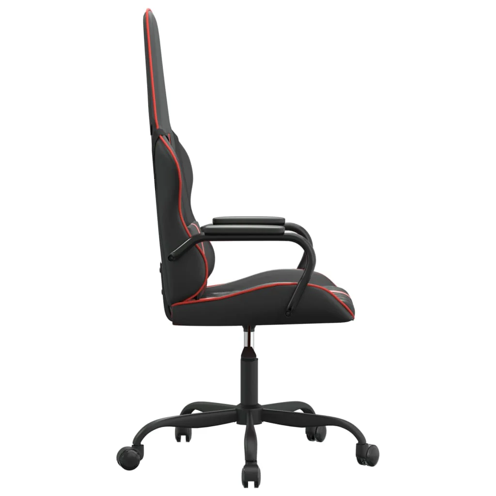 gamingstol kunstlæder sort og rød - Image 4